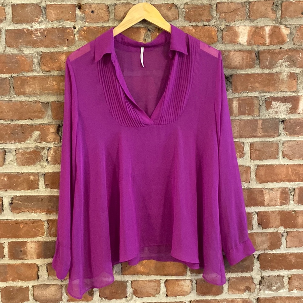 FREE PEOPLE sheer top